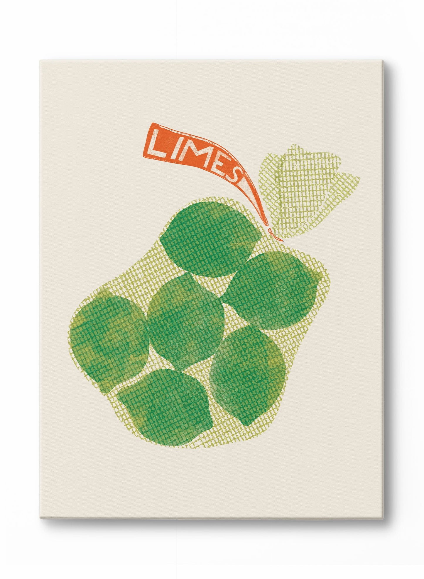 Fresh Limes Overprint, Poster