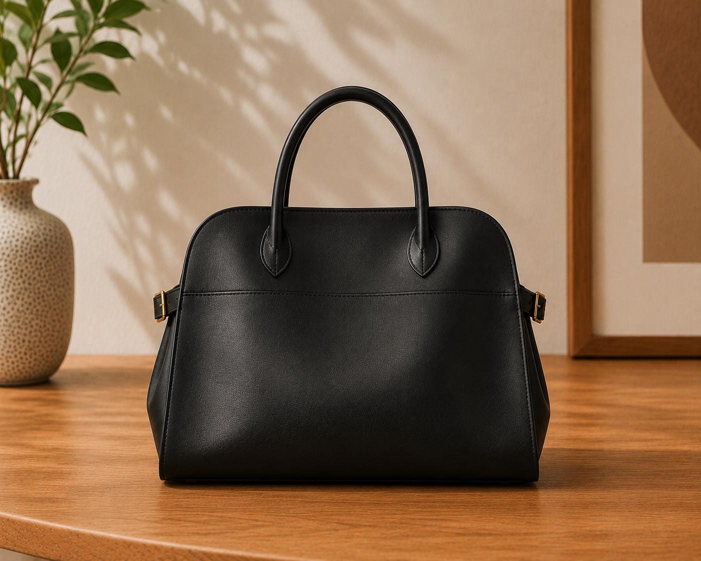 Genuine Suede Leather Tote Bag, Minimalist Cowhide Shoulder Handbag, Everyday Work Purse